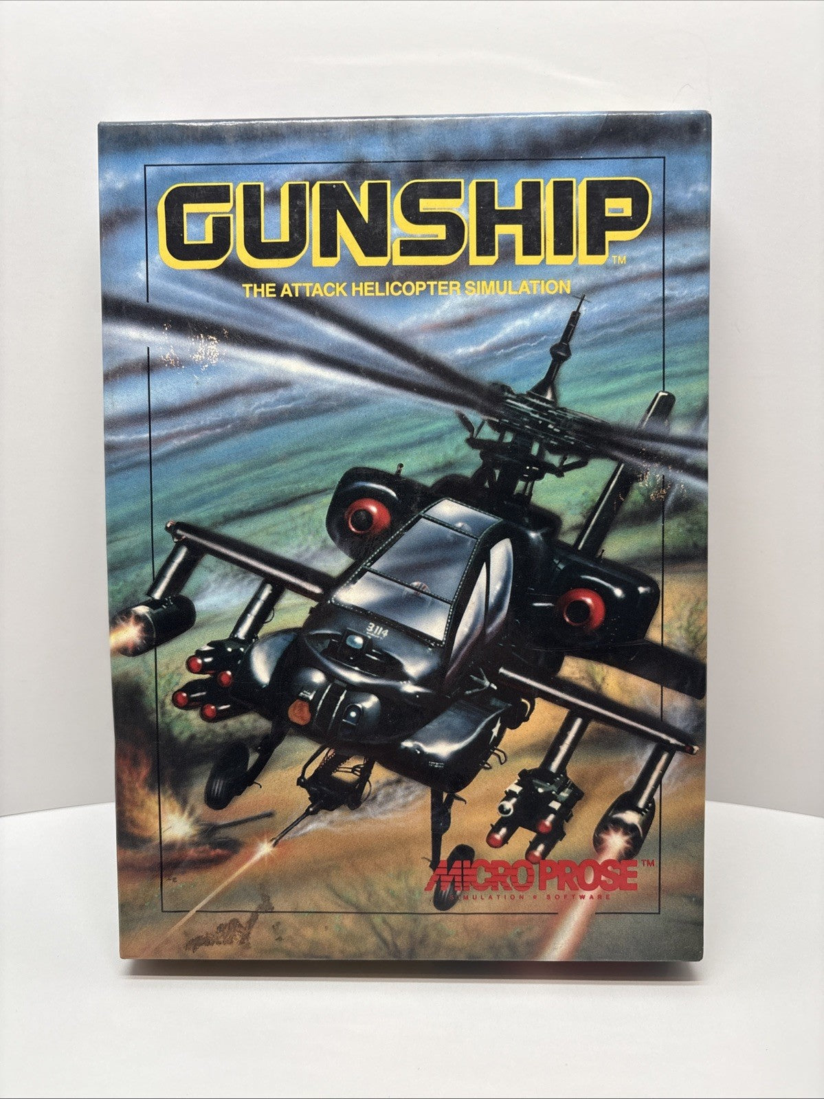 Gunship Attack Helicopter (1986) Micro Prose IBM PC