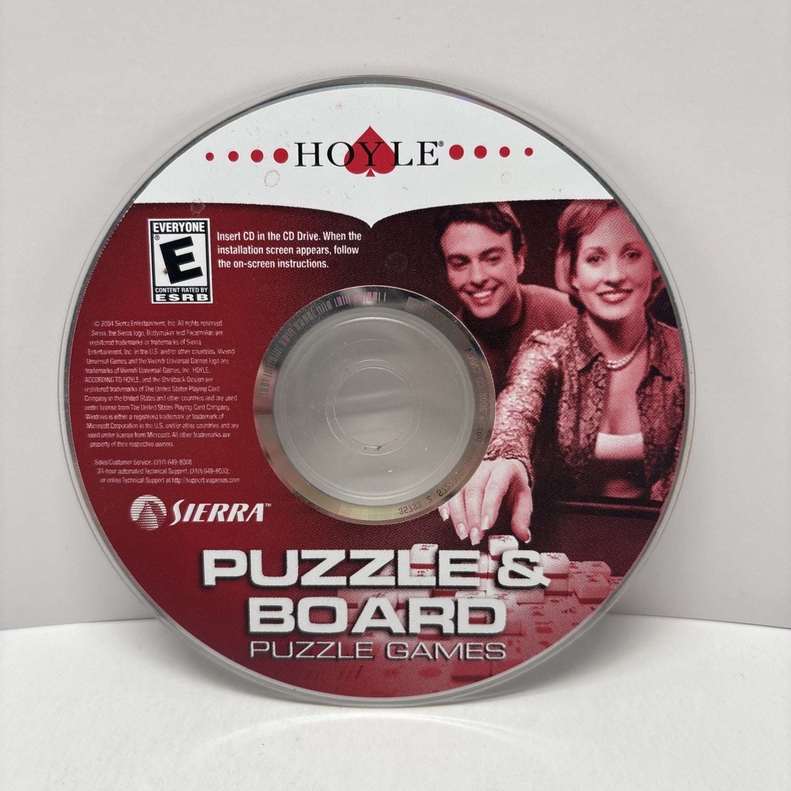 Hoyle Puzzle & Board Games (2004) PC CD-ROM