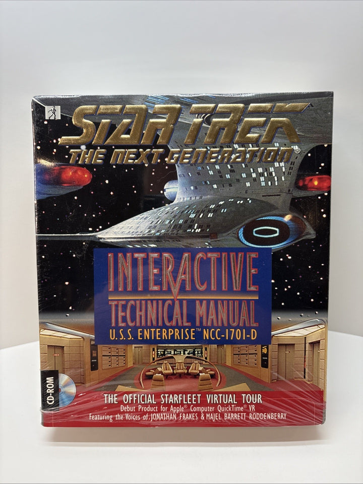 Star Trek The Next Generation Interactive Technical Manual CD-ROM for Windows