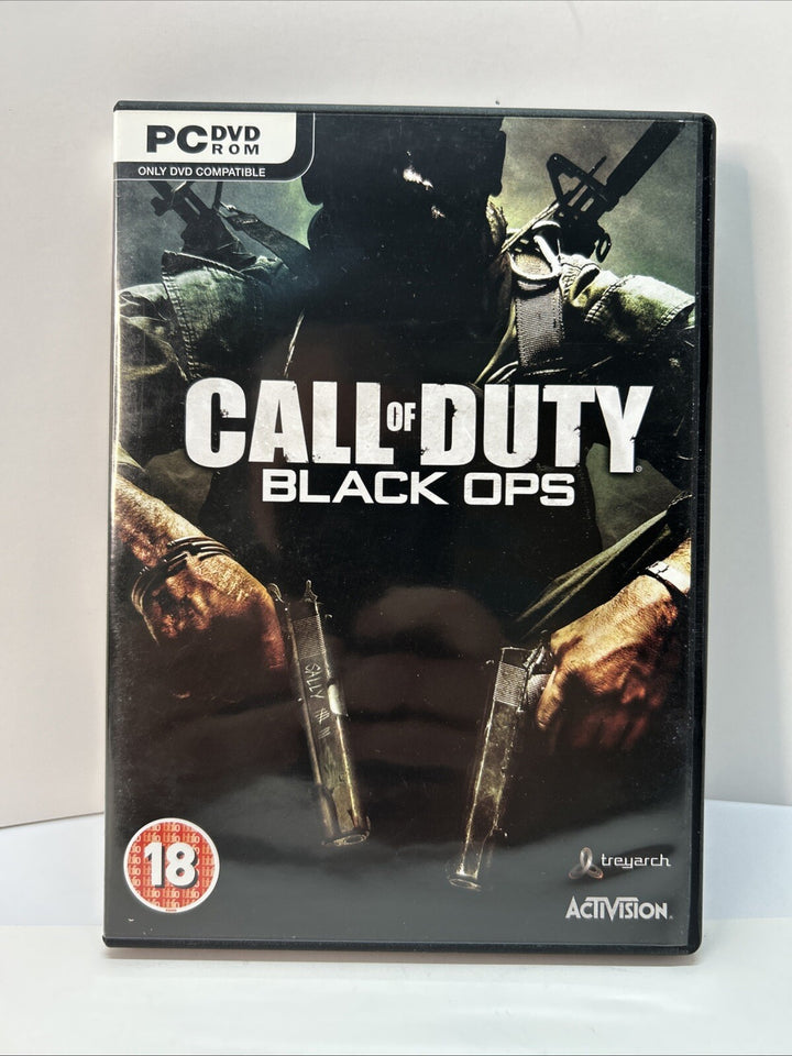 Call of Duty: Black Ops COD (PC, 2010) Activision DVD-ROM Software (EU Version)