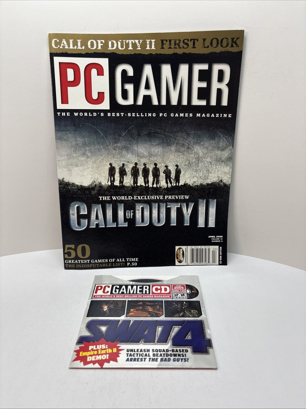 PC Gamer Magazine #135 April 2005 - Call Of Duty II - With Demo Disc