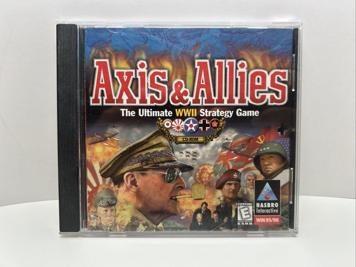 Axis & Allies PC CD-ROM Jewel Case With Game  & Manual Hasbro Interactive