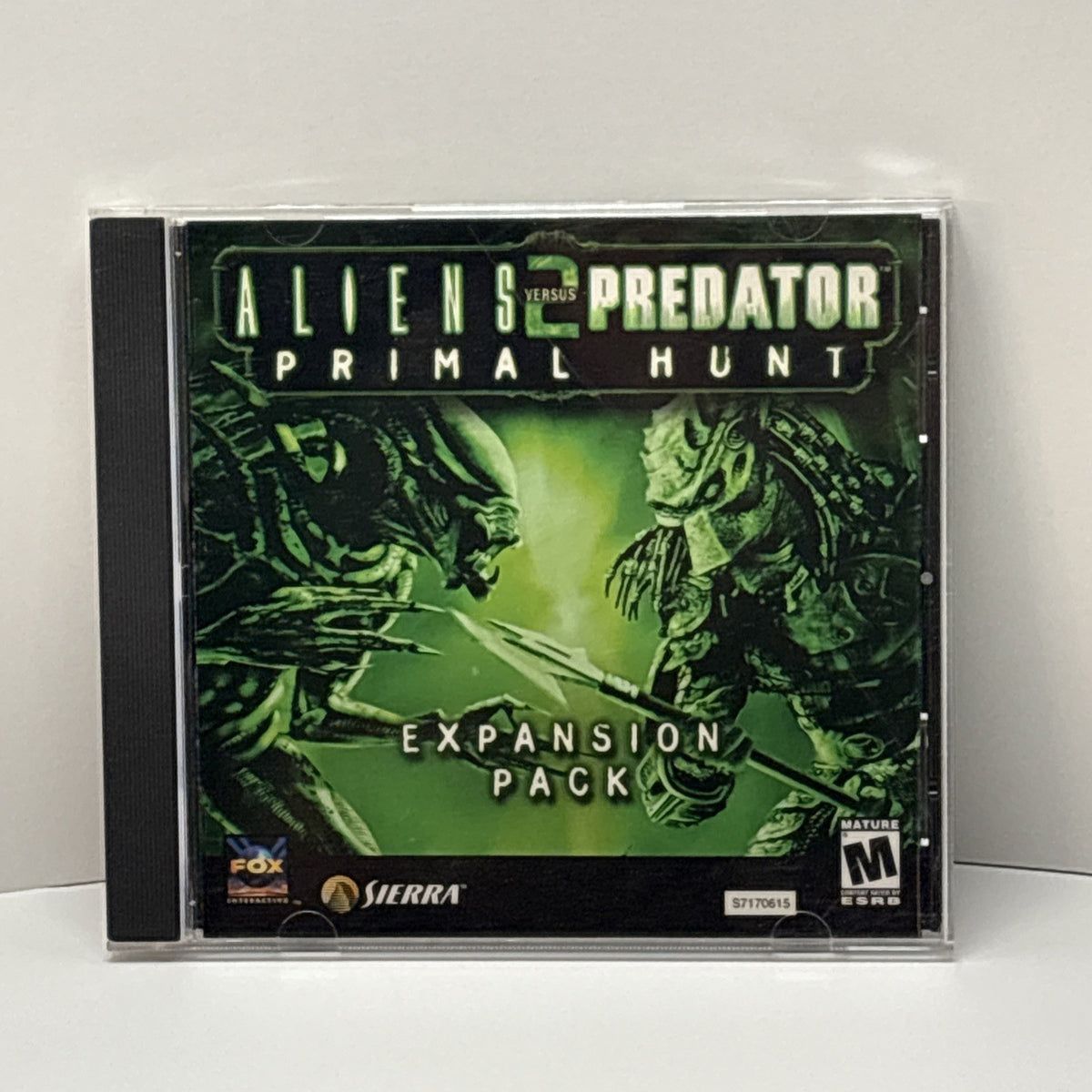 Aliens Versus Predator 2 Primal Hunt Expansion (2002) PC CD-ROM Video Game