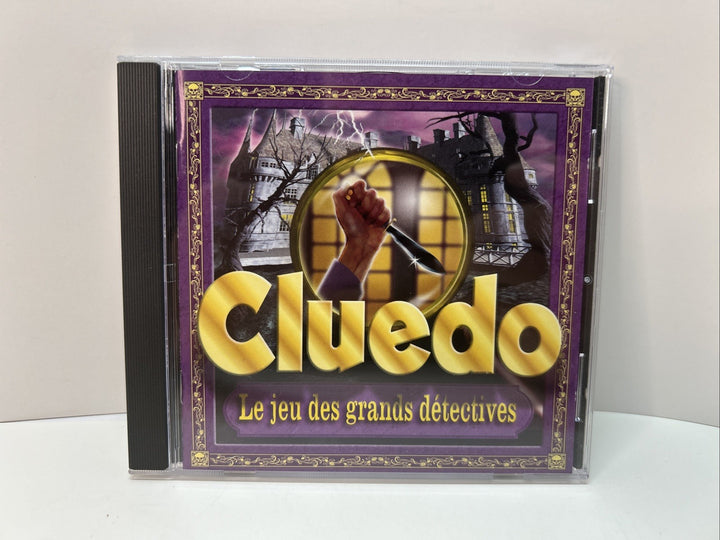 CLUEDO LE JEU DES GRANDS DÉTECTIVES PC HASBRO FRANÇAIS - Disc In Jewel Case