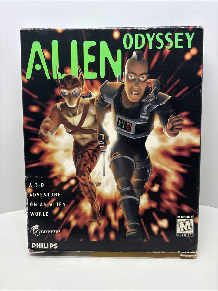 Alien Odyssey 1995 Big Box 3D PC Game