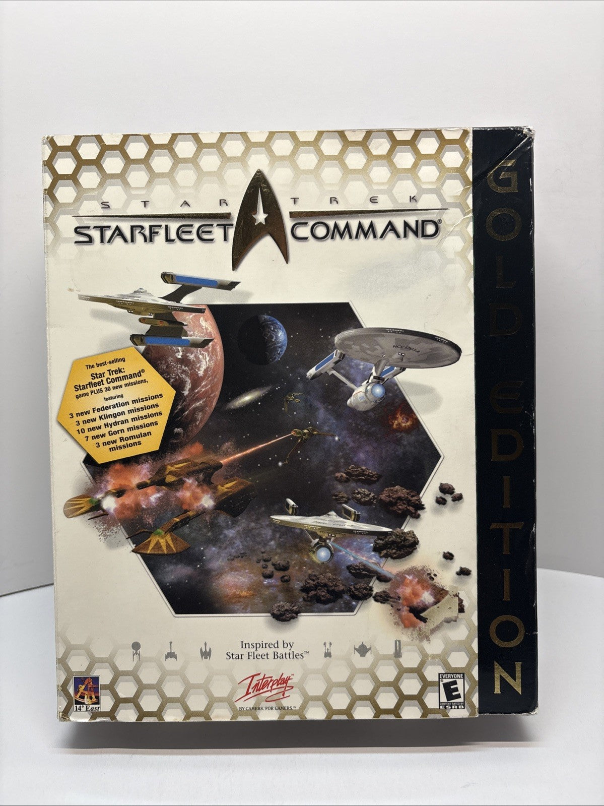 Star Trek Starfleet Command Gold Edition (2000) Windows 95 98 Big Box New Sealed