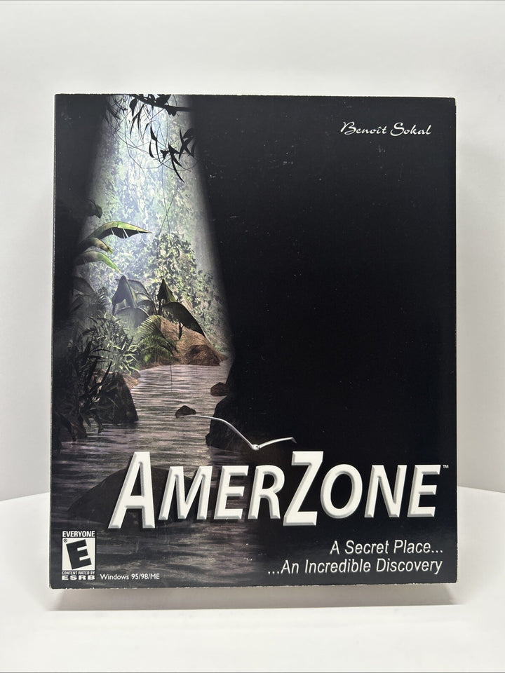 AmerZone Computer Game PC CD-ROM Big Box