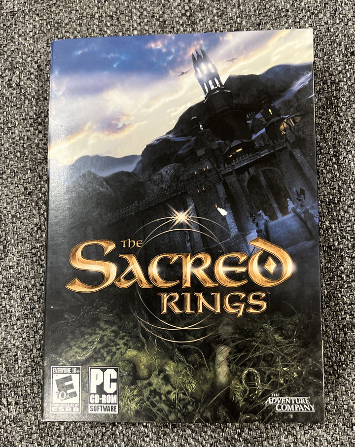 The sacred Rings pc game Smallbox COMPLETE