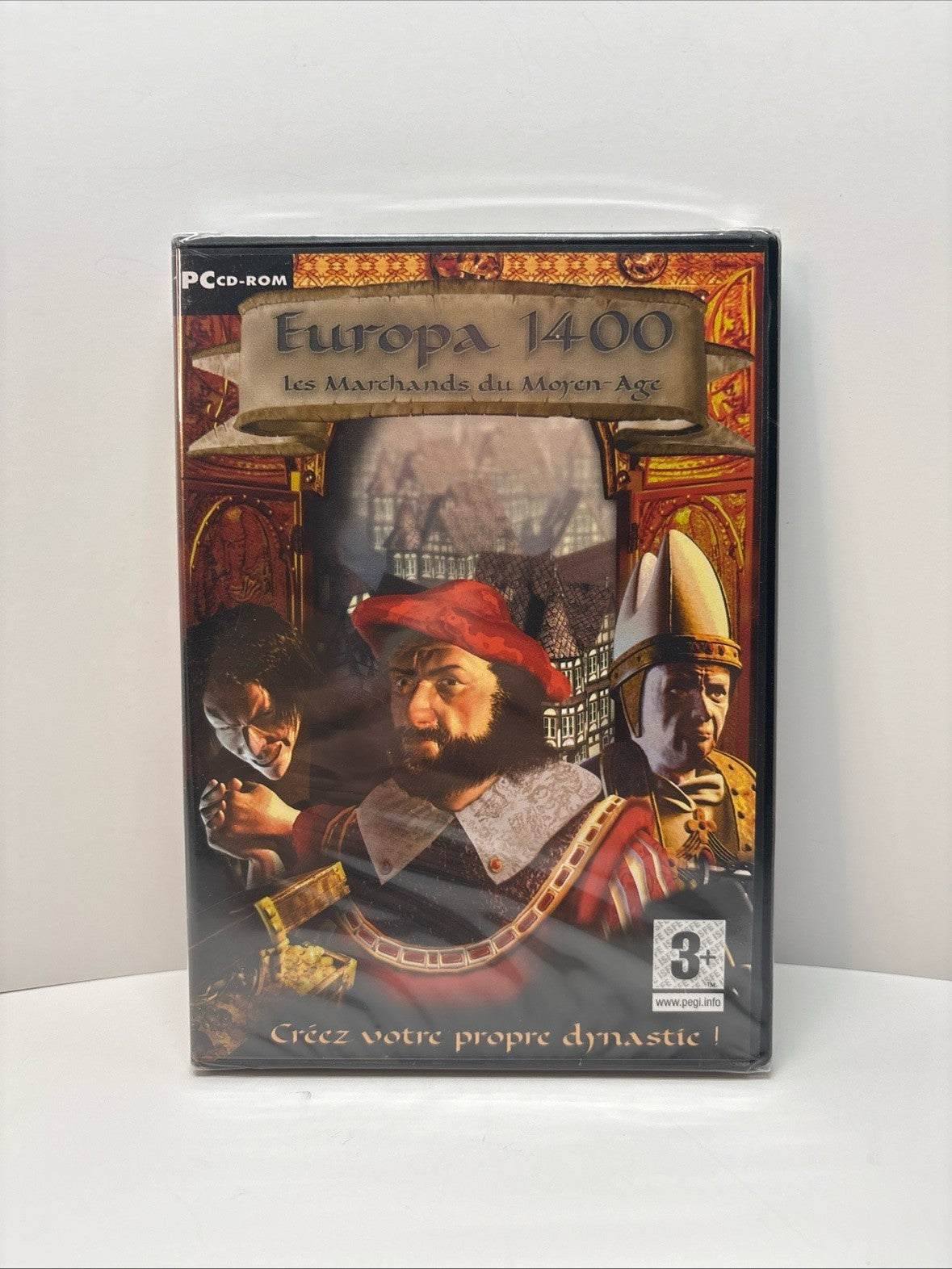Europa 1400 The Guild PC CD-ROM Sealed FR Edition DVD Case Simulation Game 2002