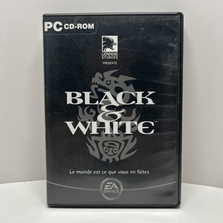 Black & White - FRENCH PC Game 2001  - PC - Used - Français