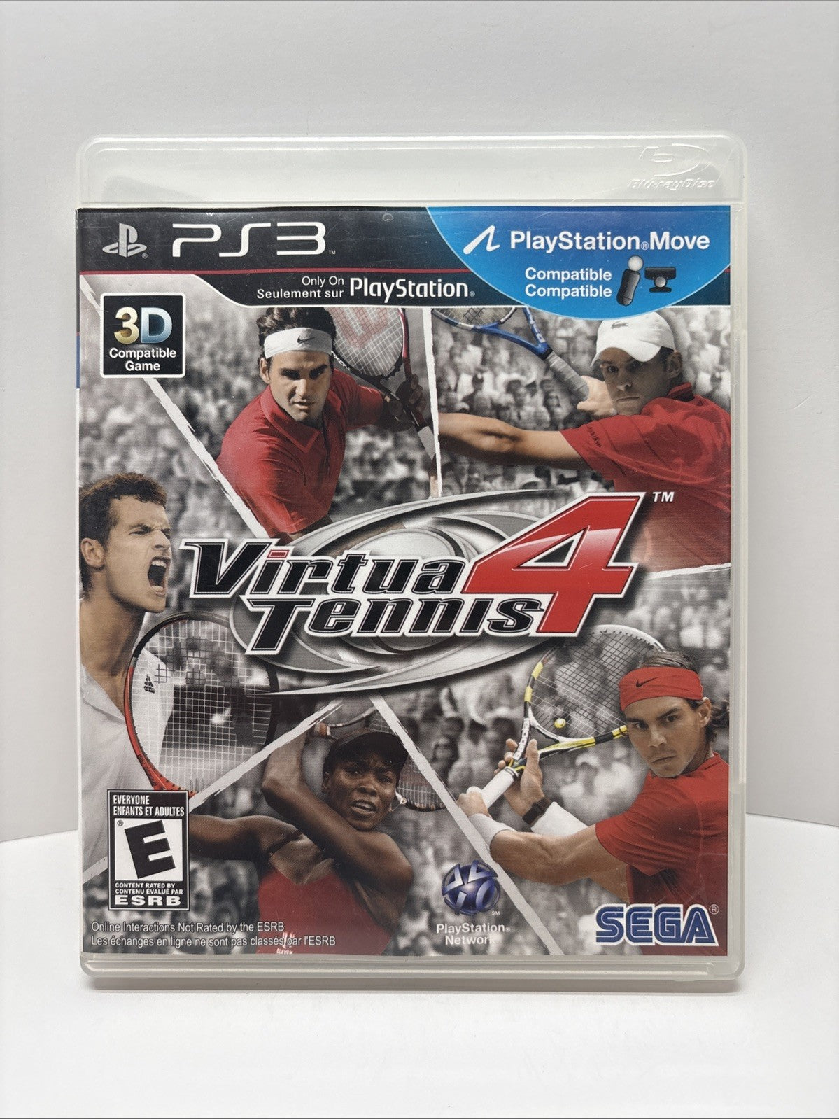 Virtua Tennis 4 (Sony PlayStation 3, 2011) PS3, No Manual