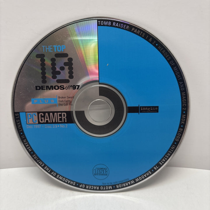 PC GAMER Demos of '97 Disc 3.9 1997 December Tomb Raider Hexen II CD-ROM