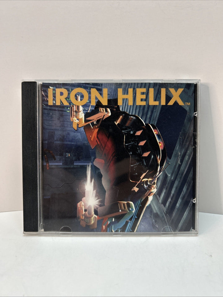 Iron Helix (PC, 1993) CD-ROM PC Game - Spectrum HoloBytes -Jewel Case And Manual