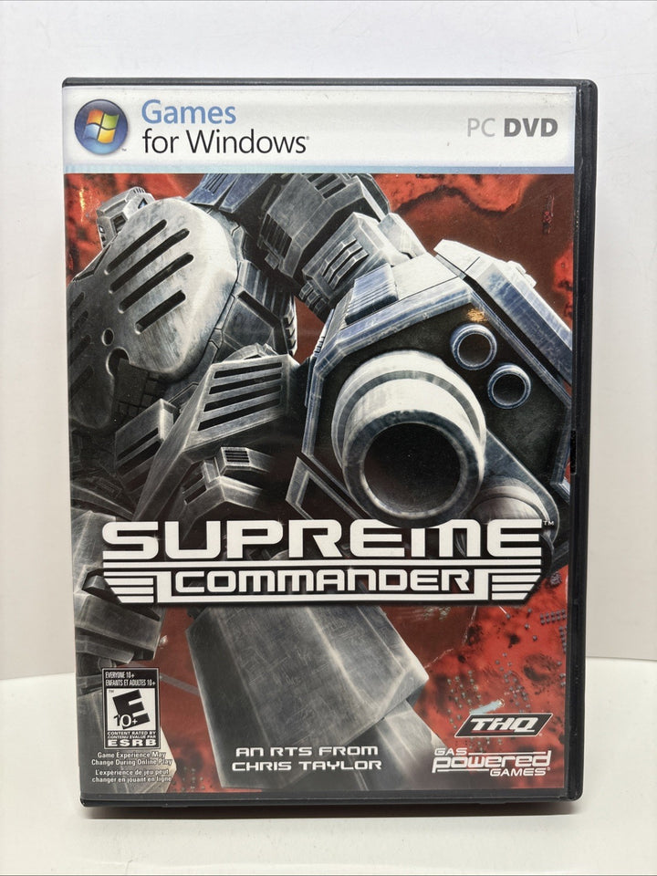 Supreme Commander (PC DVD ROME Windows, 2007)