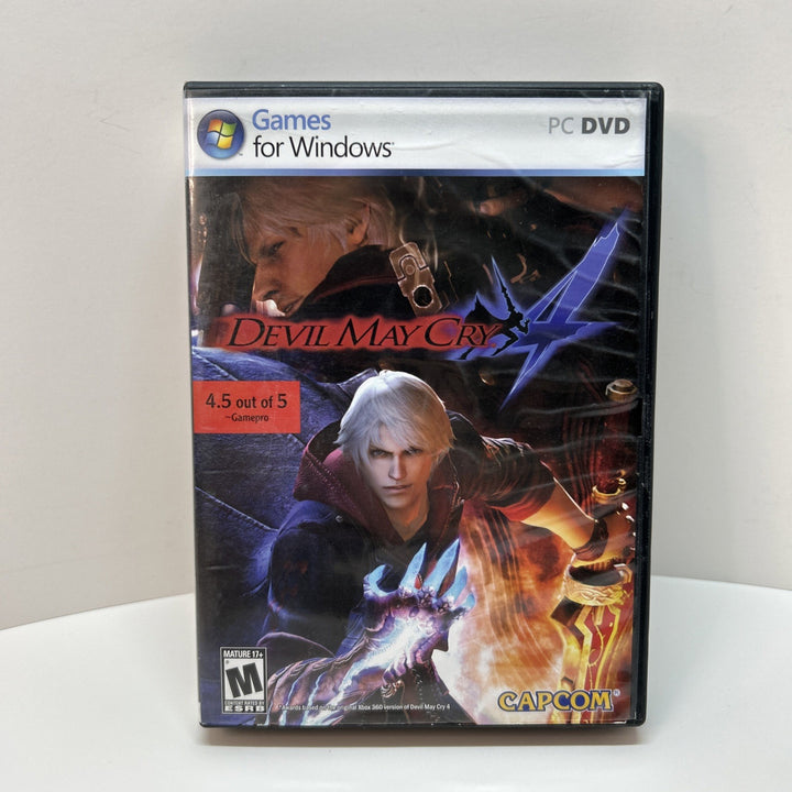 Devil May Cry 4 (PC DVD-ROM, 2008) CAPCOM