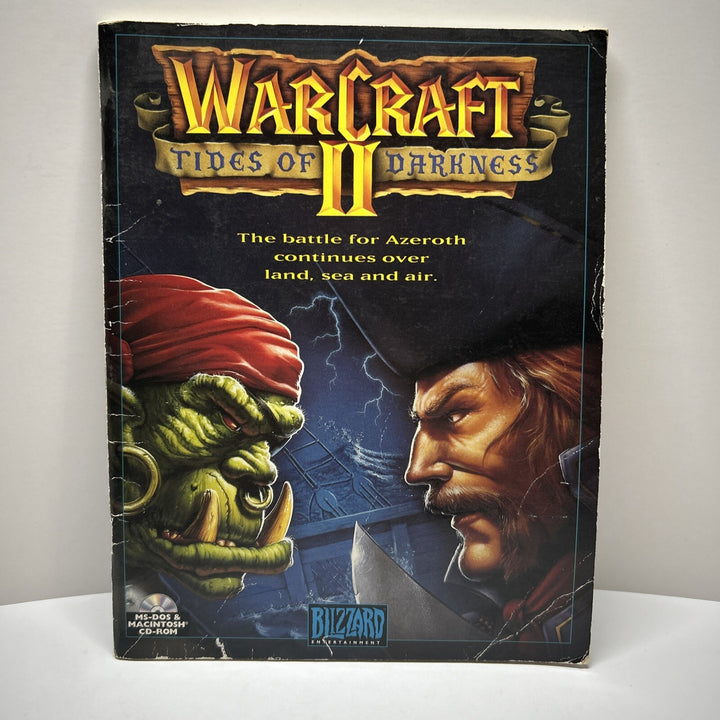 Warcraft II 2 Tides of Darkness Instruction Manual (PC, 1996) Manual Only #1