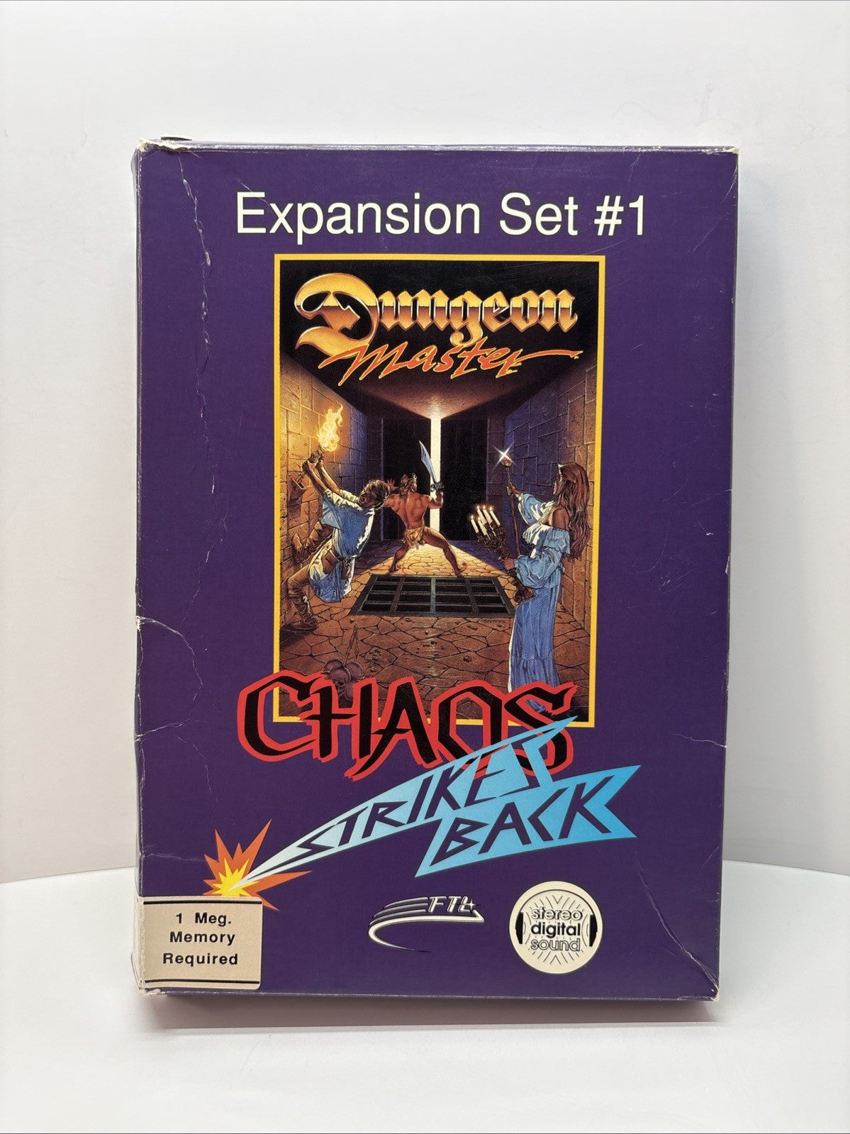 Dungeon Master: Chaos Strikes Back Expansion Pack #1, Amiga - See Pics For Box