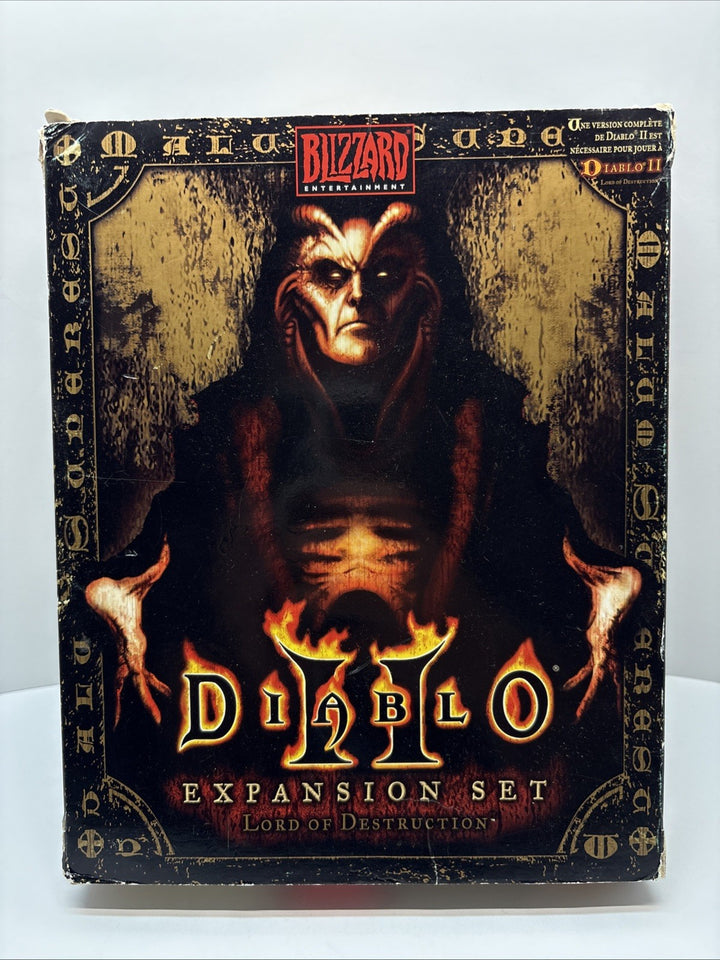 Diablo II 2 Lord of Destruction (2001) Expansion Set - Big Box - European FRENCH