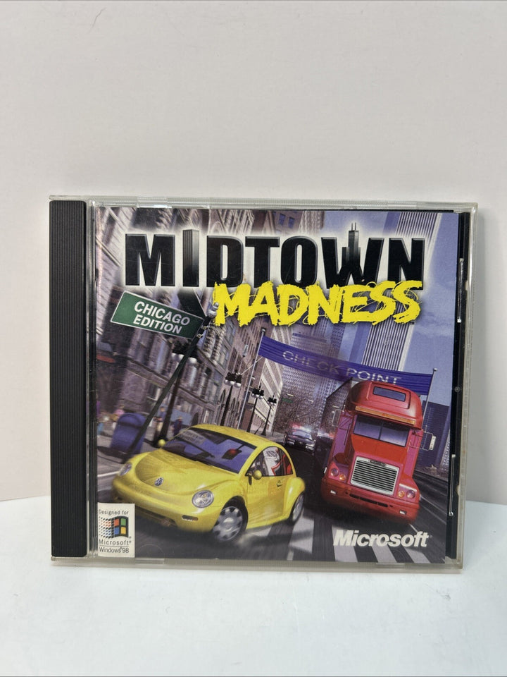 Midtown Madness Chicago Edition by Microsoft - 1999 Vintage PC Game
