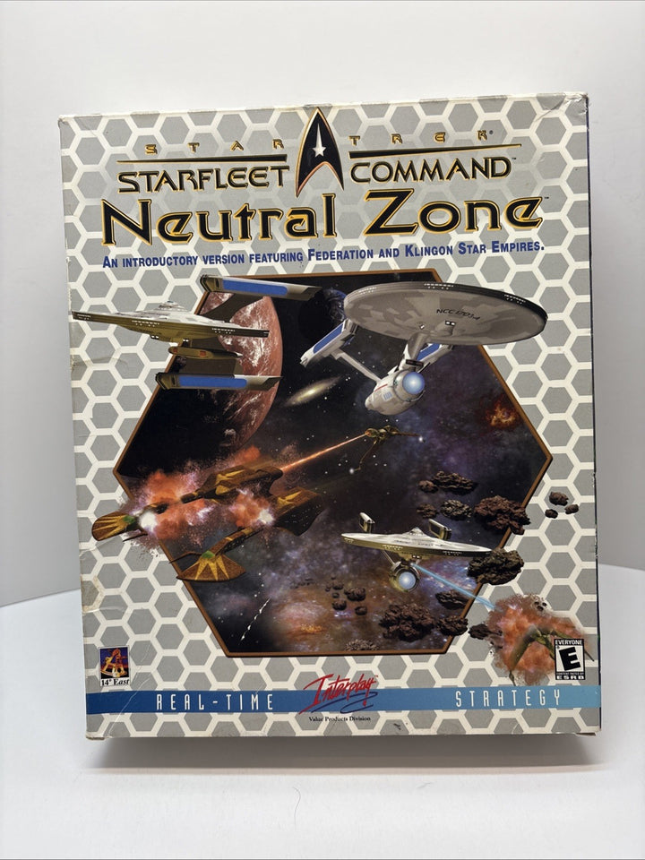 Star Trek: Starfleet Command Neutral Zone (PC, 2000) Windows 95/98