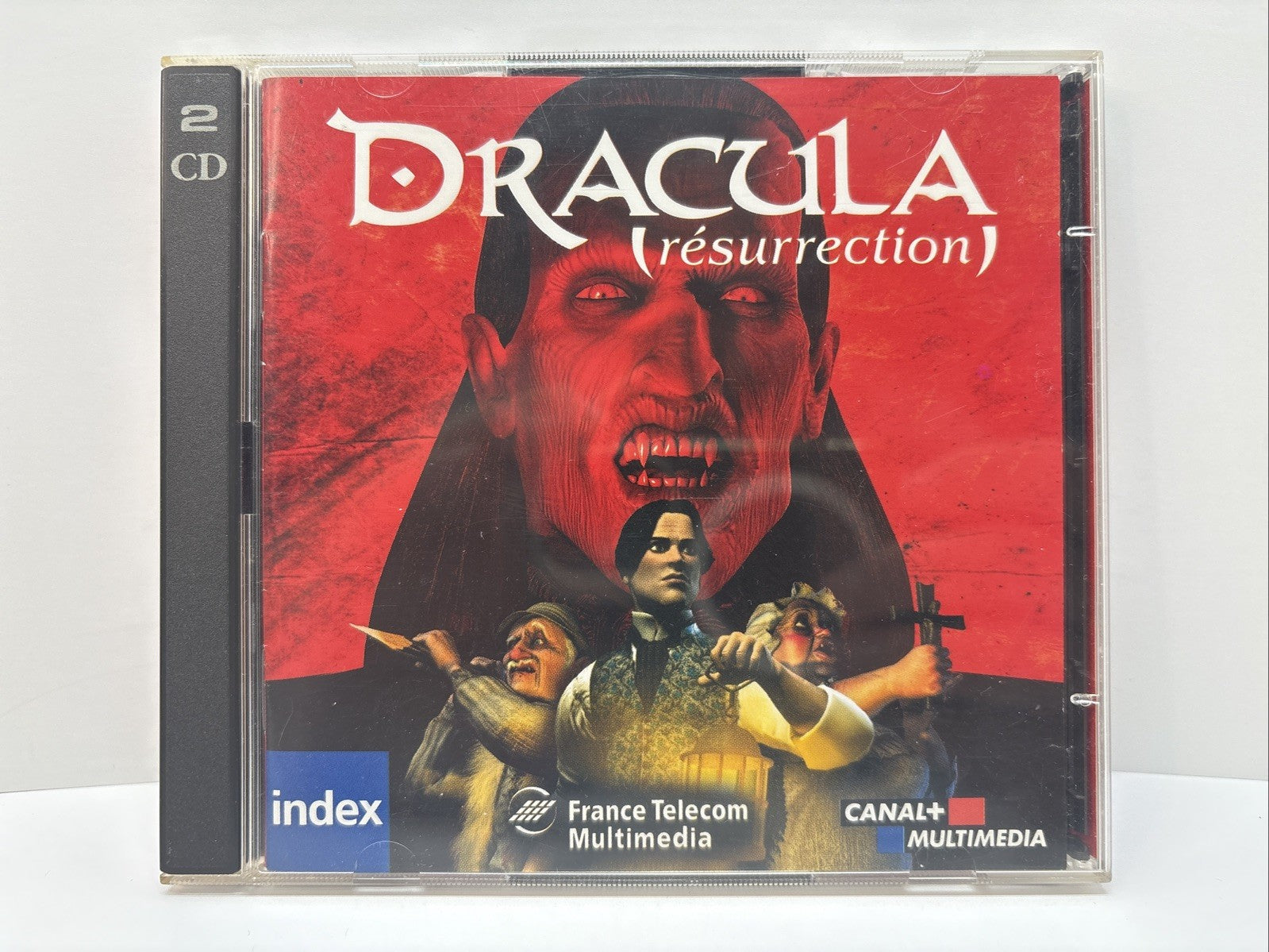 Dracula Resurrection (1999) PC CD-ROM) Disc In Jewel Case - French Français