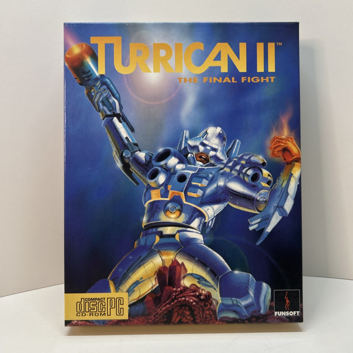 Turrican II 2 : The Final Fight (1995)  Big Box PC CD complet French  🇫🇷