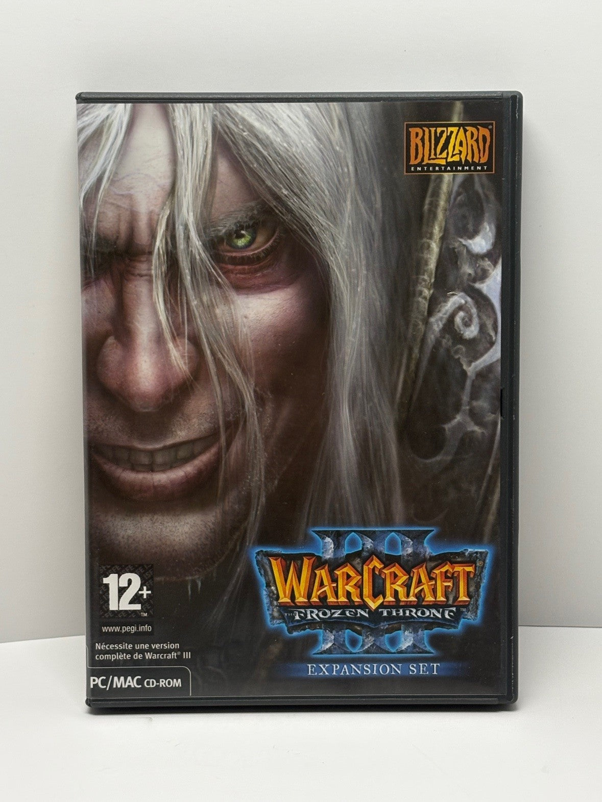 Warcraft III The Frozen Throne PC CD-ROM FR Edition DVD Case Expansion 2003