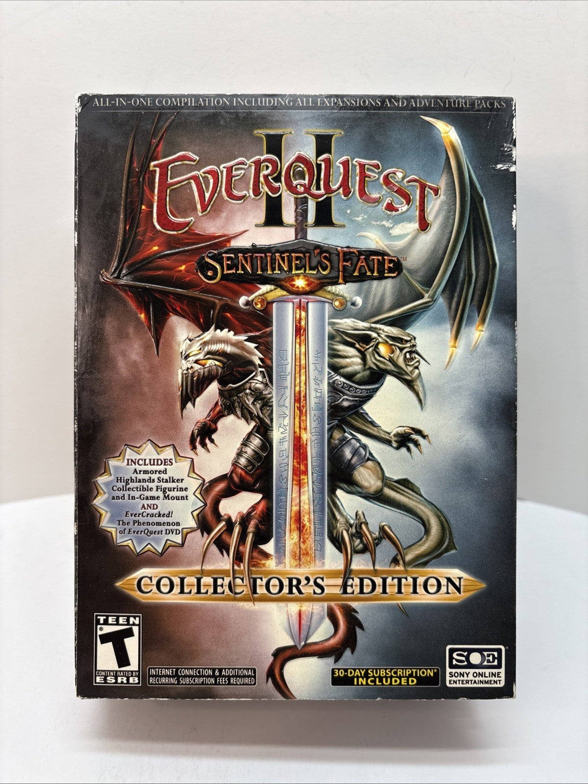 EverQuest II: Sentinel's Fate -- Collector's Edition All-In-One Pack (PC, 2010)