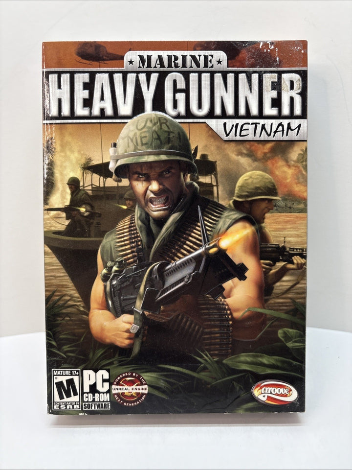 MARINE HEAVY GUNNER VIETNAM PC Game NEW Factory Sealed