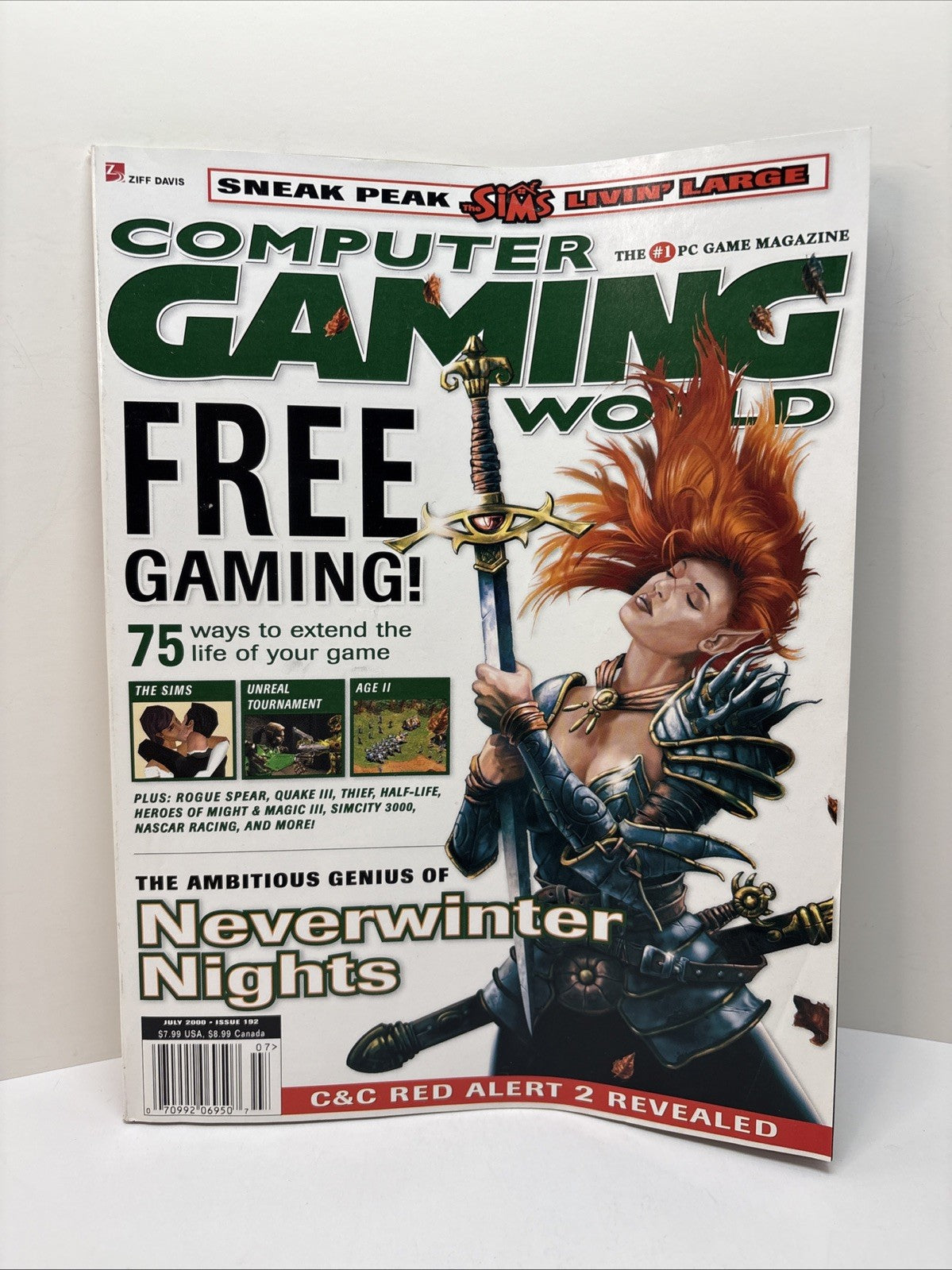 Computer Gaming World Magazine #192 July 2000 - Neverwinter Nights