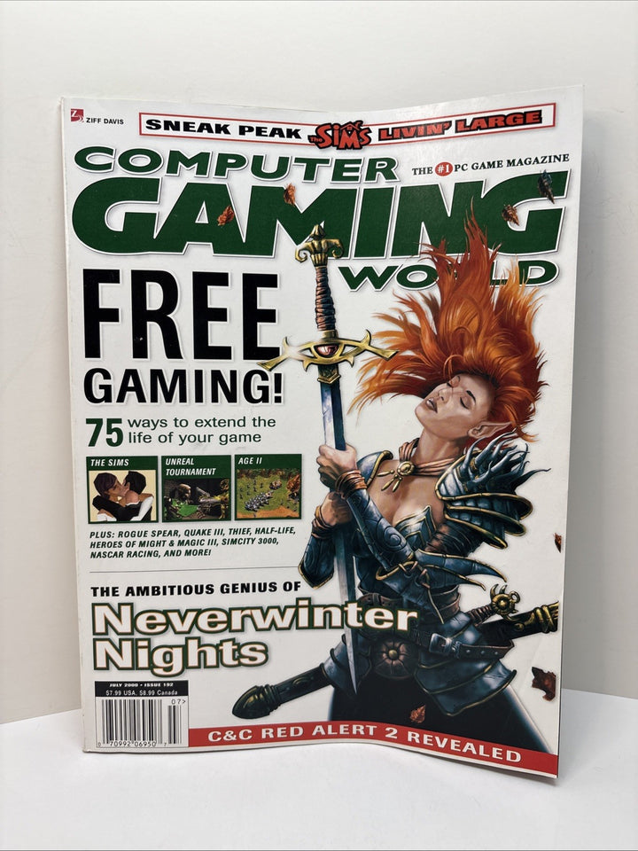 Computer Gaming World Magazine #192 July 2000 - Neverwinter Nights