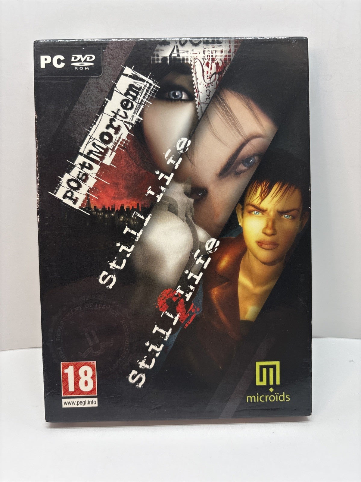Post Mortem + Still Life + Still Life 2 - PC DVD ROM - Microïd