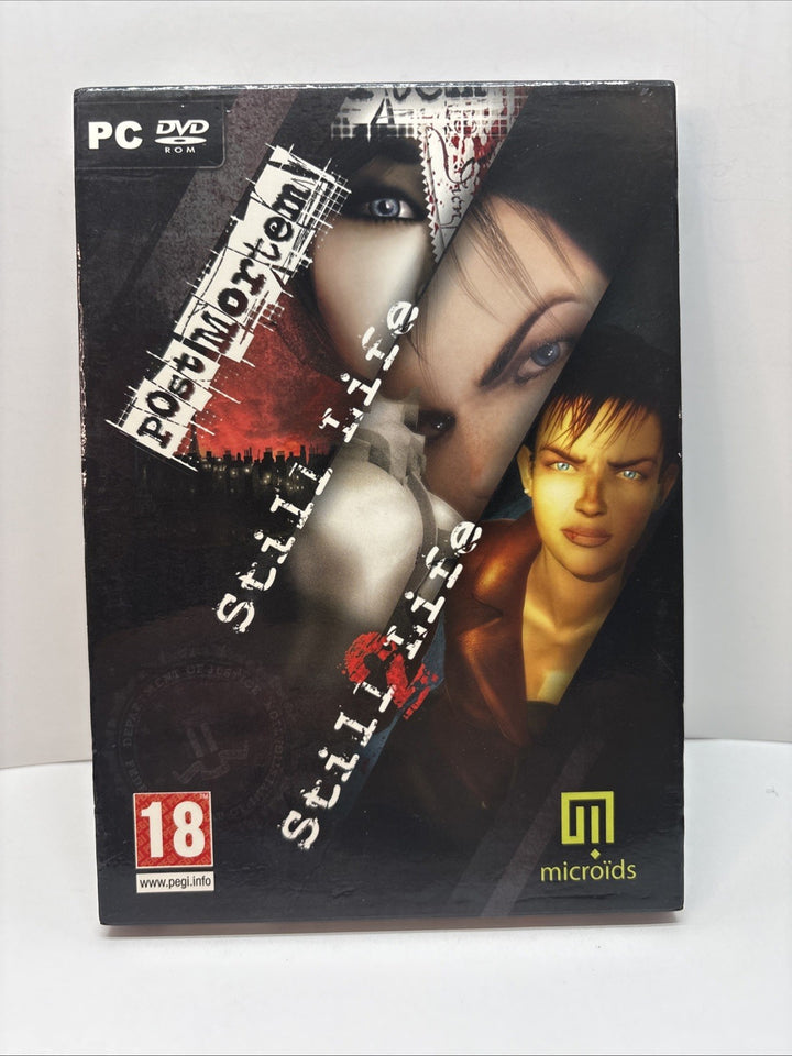Post Mortem + Still Life + Still Life 2 - PC DVD ROM - Microïd