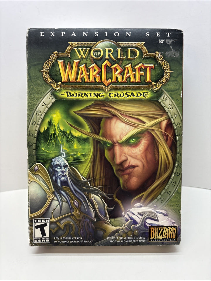 World of Warcraft: The Burning Crusade (PC, DVD, 2007)