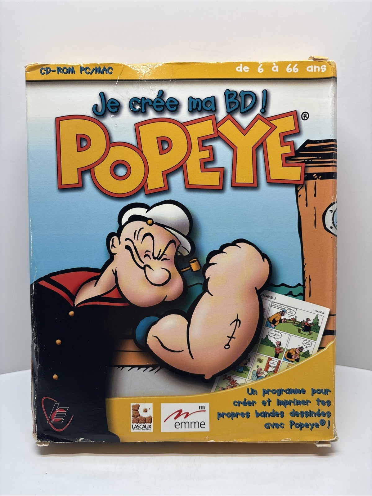 Je Crée Ma BD! Popeye (2000) PC CD-ROM