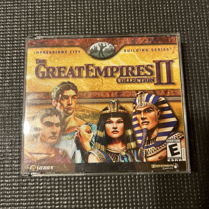 The Great Empires II Collection (PC CD, 2004) 4-Disc Set