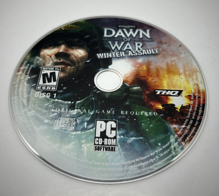 Warhammer 40,000 Dawn of War Winter Assault Expansion Pack Replacement Disc 1