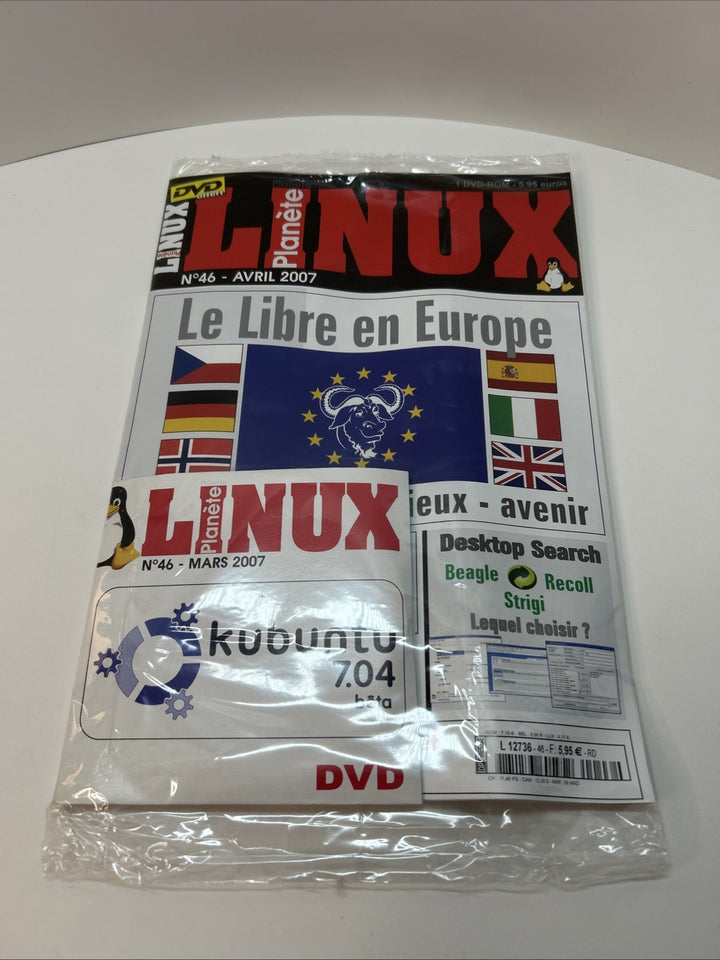 Magazine Planète Linux No 46 Avril 2007 - Kubuntu 7.04 Beta -Sealed Sous Blister