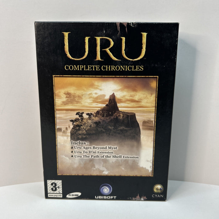 MYST URU COMPLETE CHRONICLES (PC CD-ROM) French Version complete Français