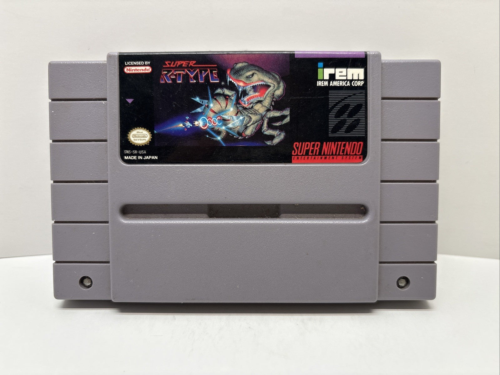Super R-Type Super Nintendo SNES Authentic Working