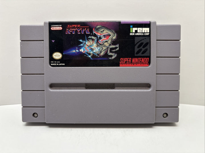Super R-Type Super Nintendo SNES Authentic Working