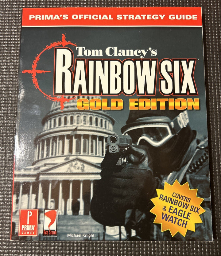 Tom Clancy's Rainbow Six Gold Edition Official Prima Guide Strategy Book