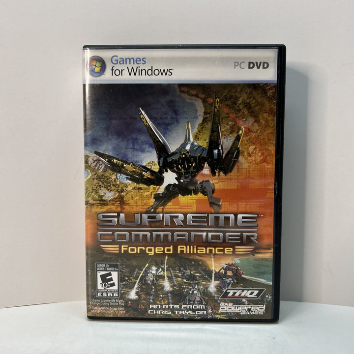Supreme Commander Forged Alliance PC (2007) See Description