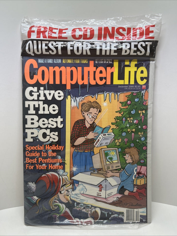 Computer Life Magazine (December 1995) Holiday - With Disc & SEALED