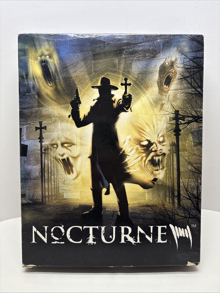 Nocturne (1999) PC CD-ROM Game Big Box - Manual & 2 Discs -European Multilangual