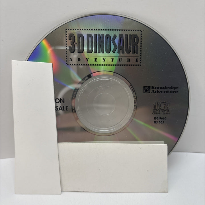 3-D Dinosaur Adventure PC CD-ROM - Knowledge Adventure