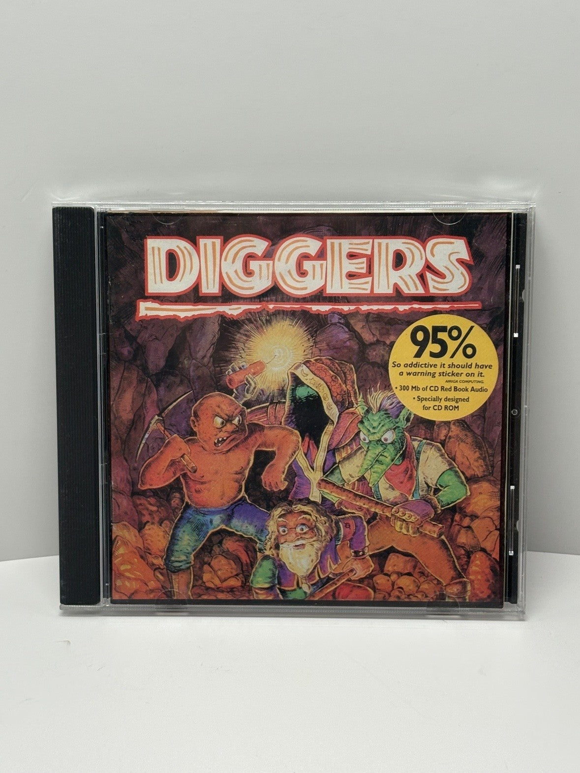 Diggers PC CD-ROM Jewel Case Millennium Interactive 1994 Puzzle Zarg Mining