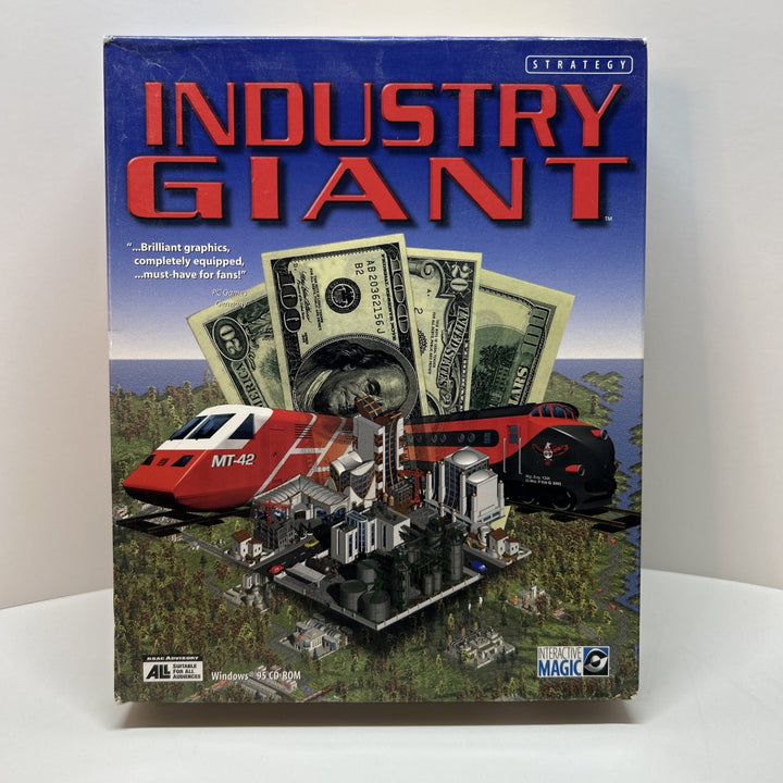 Industry Giant (PC, 1998) Big Box