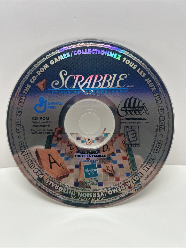 GENERAL MILLS PROMO SCRABBLE COMPUTER CD