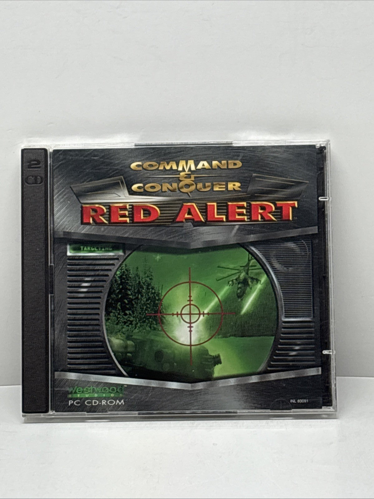 Command & Conquer Red Alert (1996) PC Windows 95 CD-ROM Two Discs